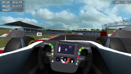 Simraceway Test Drive Tuesday McLaren MP4-29 Silverstone GP Circuit