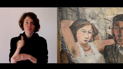 Expo Delvaux Cantini en LSF