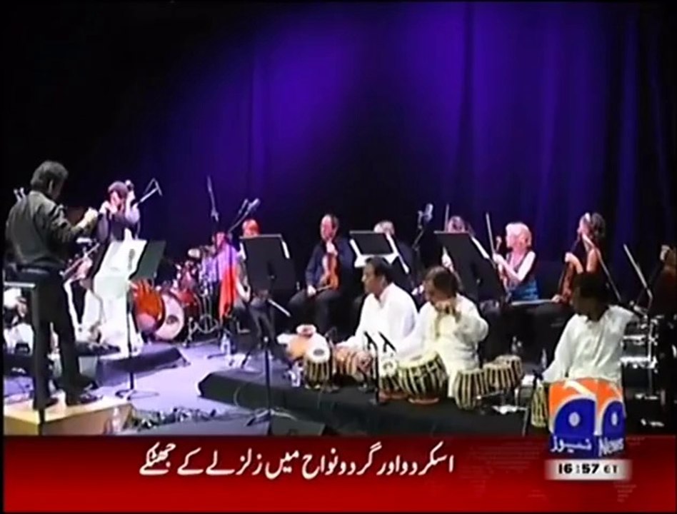 Pakistan's brilliant Sachal Jazz Ensemble perform in London for a lively east-west fling