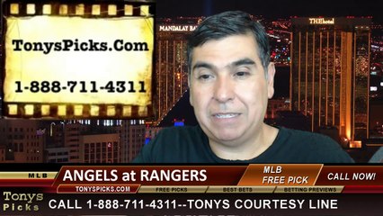 MLB Pick Texas Rangers vs. LA Angels Odds Prediction Preview 7-11-2014