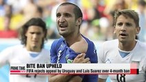 FIFA dismisses Suarez appeal