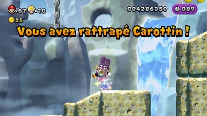 New Super Mario Bros. U - Mines Candi - 6-5 : Rattrapez Carottin !