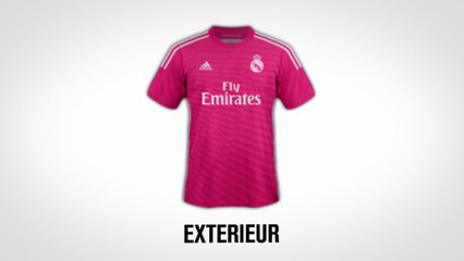 Les nouveaux maillots du Real Madrid pour la saison 2014/15