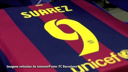 Camisa 9! Barcelona anuncia contratação de Suárez
