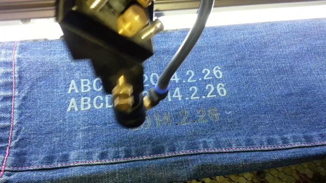 Cloth engraving, cloth cutting, laser cutting, laser cutter from Wisely Laser