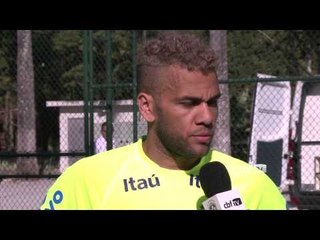 Daniel Alves está preparado para o mata-mata
