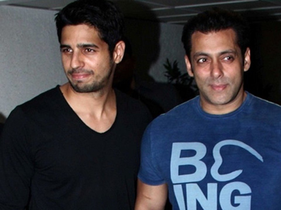 Sidharths Return Gift To Salman