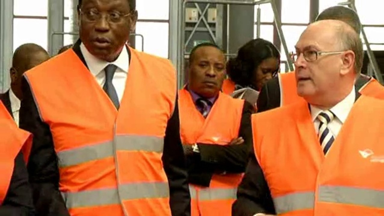 Mission économique de l'Ambassadeur Henri Mova Sakanyi en Flandres