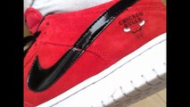 cheap Dunk LOW SB MIA SKATE SHOP chicago bulls in red reviews On Feet