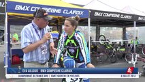 Interview Eva Ailloud Championnat de France BMX 2014 Saint-Quentin-En-Yvelines