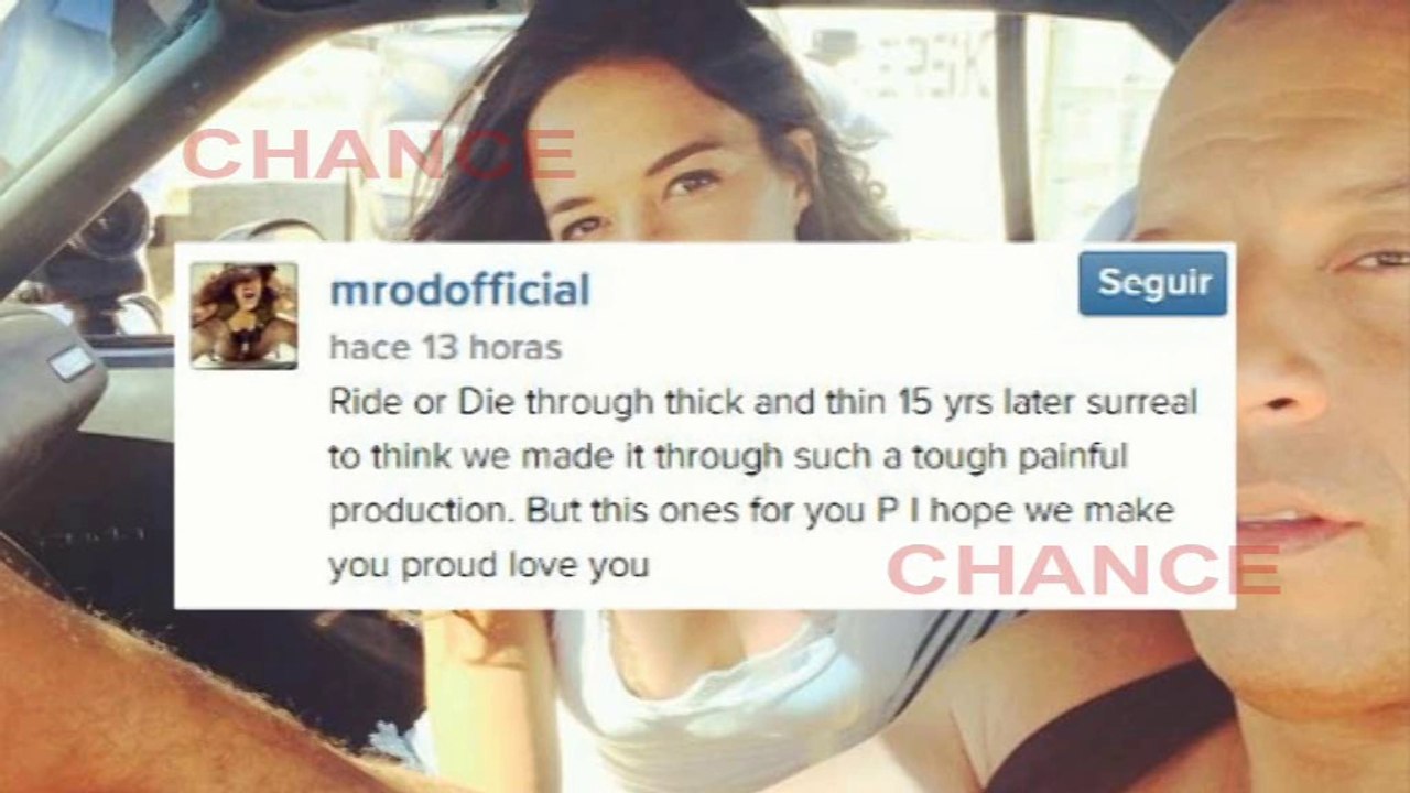 El equipo 'Fast & Furius 7' recuerda a Paul Walker