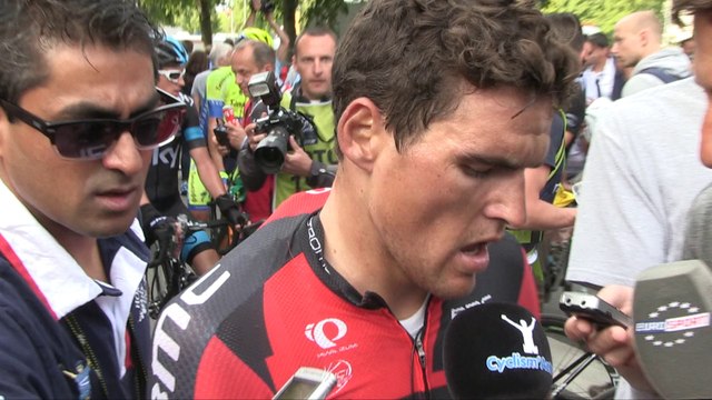 Tour de France 2014 - Etape 7 - Greg Van Avermaet n'a rien vu de la chute de Van Garderen