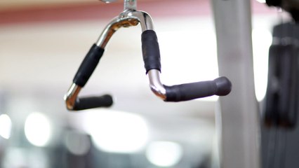 THỂ HÌNH - GYM V Bar Pulldown Kéo cáp tập Lưng Xô (Dài) Selectorized