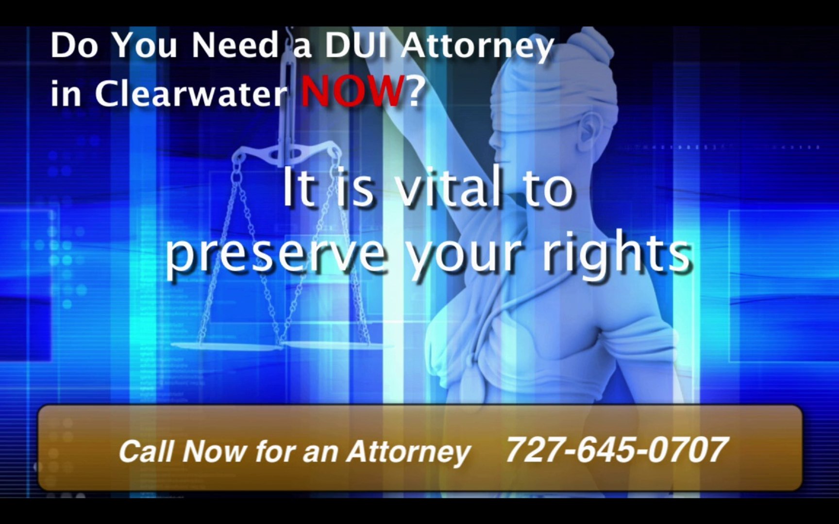 ⁣DUI Attorney Clearwater |  727-645-0707  | Lawyers In Clearwater FL