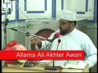 ALLAMA ALI AKHTAR AWAN at JUMMA."How to help the poors"