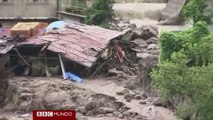 Imágenes de la devastación causada por la tormenta Neoguri en Japón