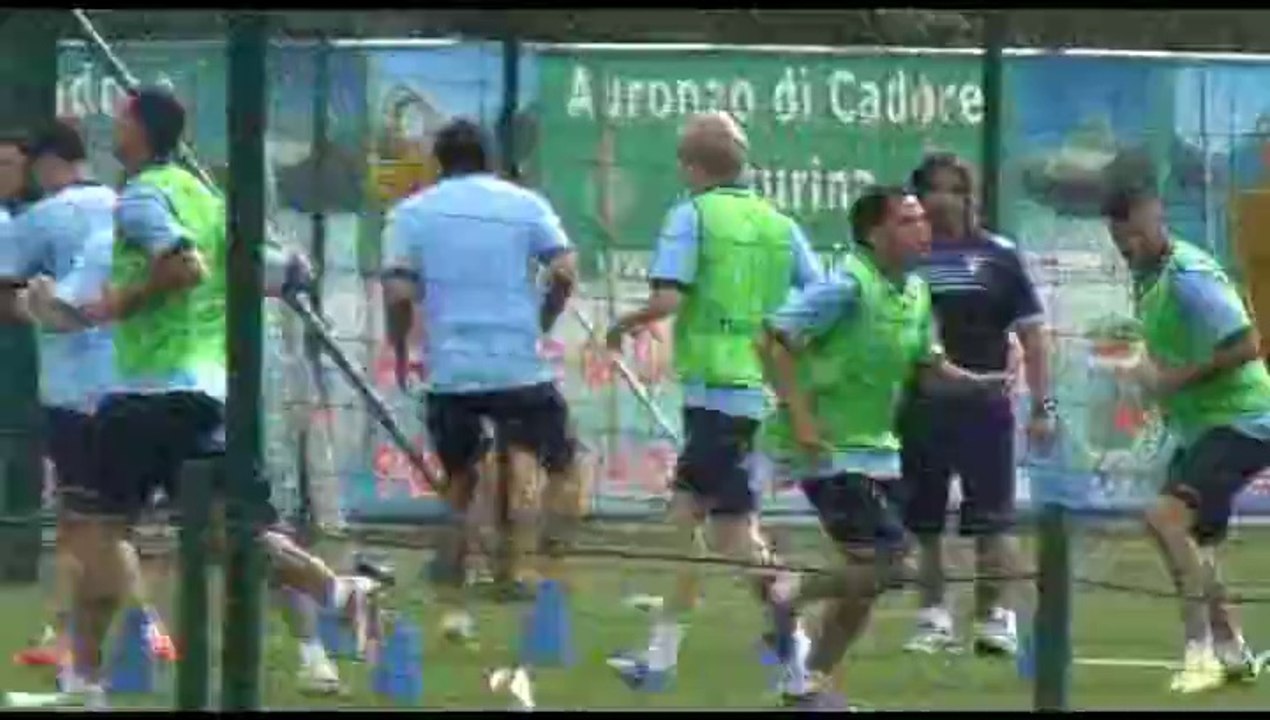 ALLENAMENTO POMERIGGIO 11 LUGLIO 2014 - SS LAZI...
