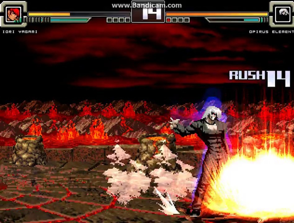 M.U.G.E.N Another Iori vs Opirus Element