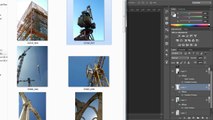 Photoshop Creating the value composition