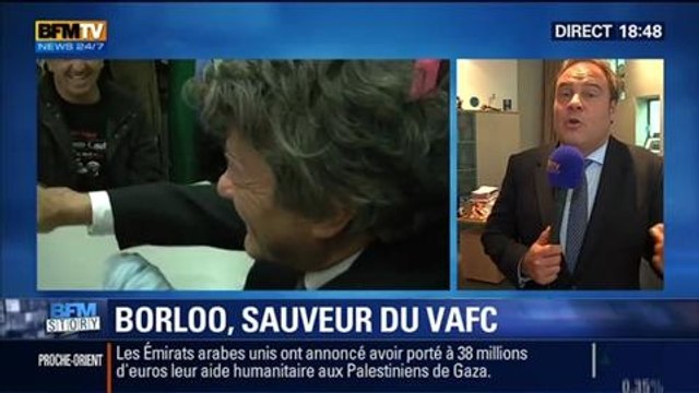 BFM Story: Jean-Louis Borloo prend la tête du club de foot de Valenciennes - 11/07