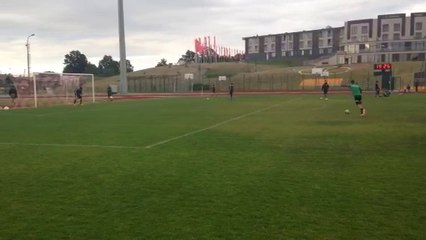 Προπόνηση Παναθηναϊκού - τέρμα ο Τριανταφυλλόπουλος (11/7)