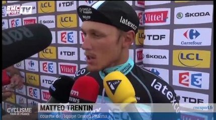 Cyclisme / Trentin : "Le travail d'équipe a payé" 11/07