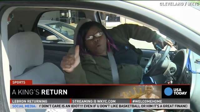 Cavaliers fan to LeBron: 'All is forgiven'