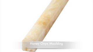 Honey Onyx Tile, Mosaic, Border and Moulding for your Bathroom Design