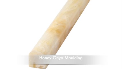 Honey Onyx Tile, Mosaic, Border and Moulding for your Bathroom Design