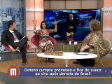 TV Gazeta 2014-07-11 Programa Mulheres assunto Datena de cueca