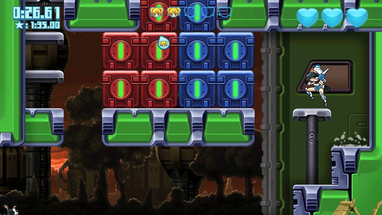 Mighty Switch Force! Hyper Drive Edition - 06 - Time star