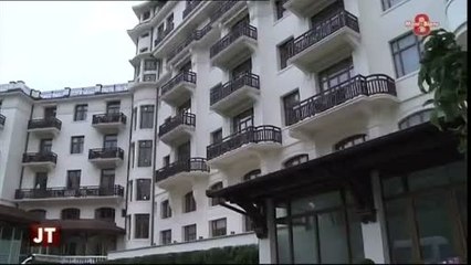 Rénovation : Visite de l’hôtel centenaire Evian Royal