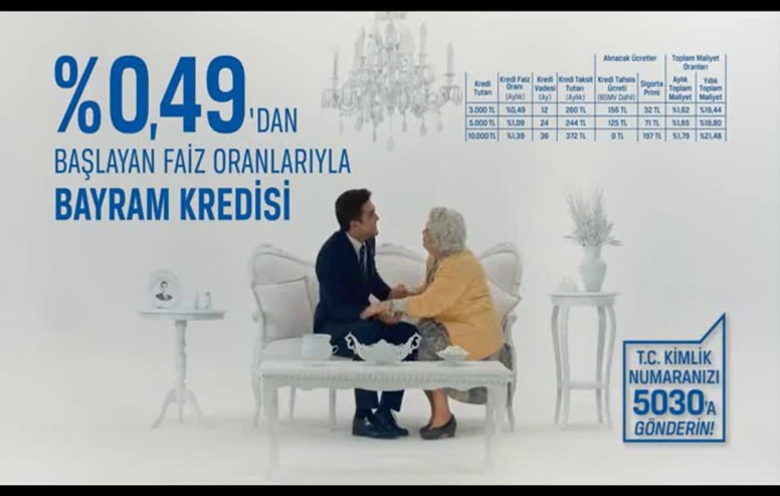 Finansbank - Bayram Kredisi 2014 Reklamı
