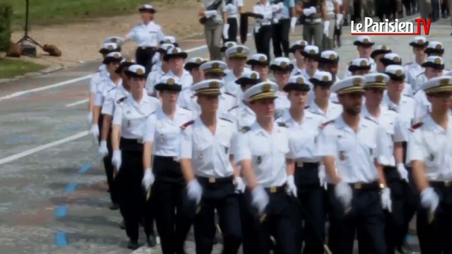 Ils s'entrainent pour le défilé du 14 Juillet