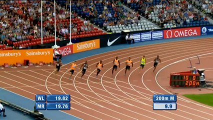 Diamond League- Blake se lesiona en Glasgow