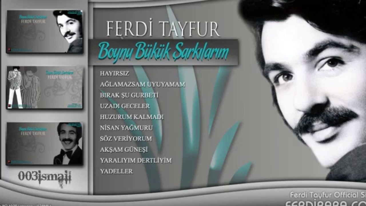 Ferdi Tayfur - Yaralıyım Dertliyim & Boynu Bükük Şarkılarım