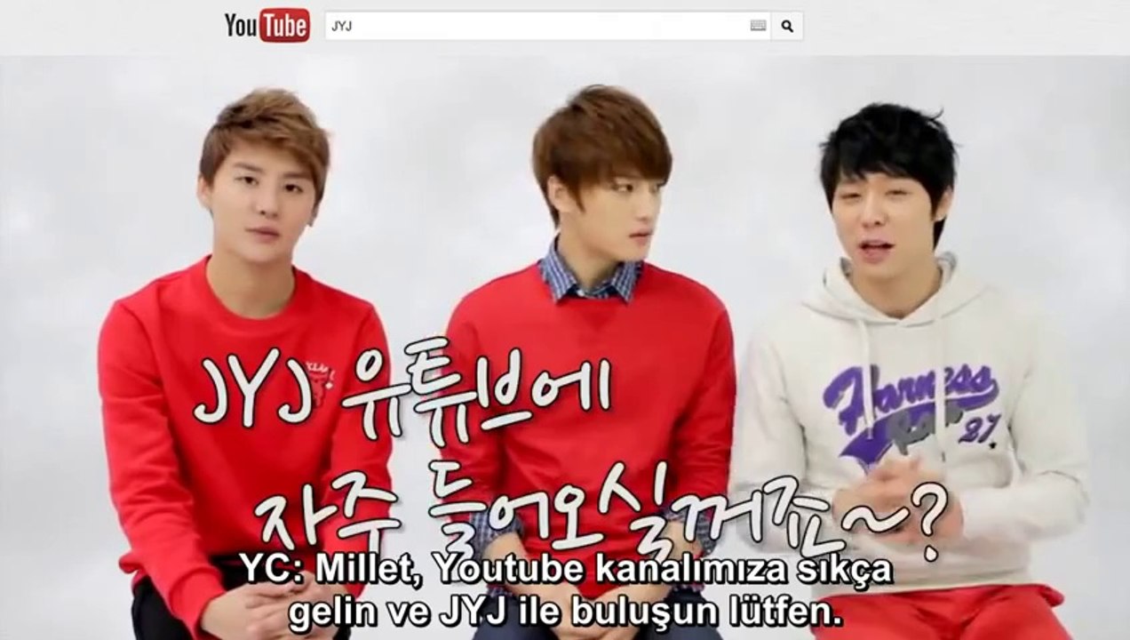 (Türkçe Altyazı) JYJ  Kim Jaejoong  Park Yoochun  Kim Junsu