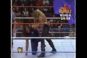WWF Royal Rumble 1996 Hunter Hearst Helmsley vs Duke Droese Part 1