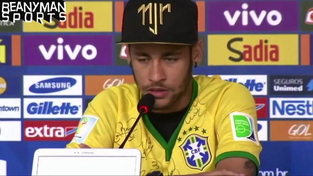 World Cup 2014 - Emotional & Tearful Neymar Says He Could Have Been Left Paralysed