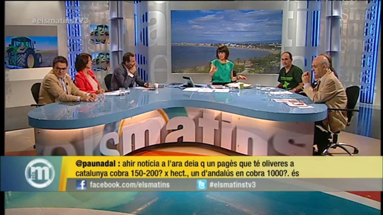 TV3 - Els Matins - Josep Z. Ferré: "La renta del pagès ha baixat moltíssim els últims anys"