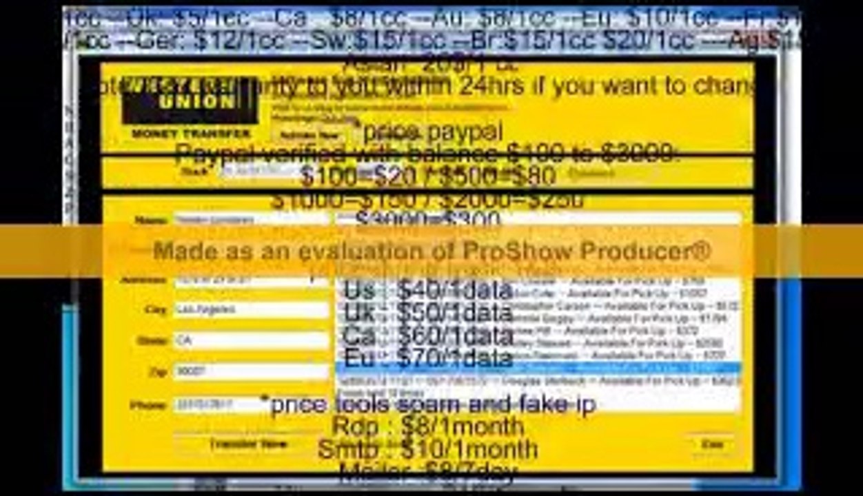 ICQ: 684239409/Skype: jame william/ Cvv/Paypal/Bank login/ Transfer WU/ Ship....