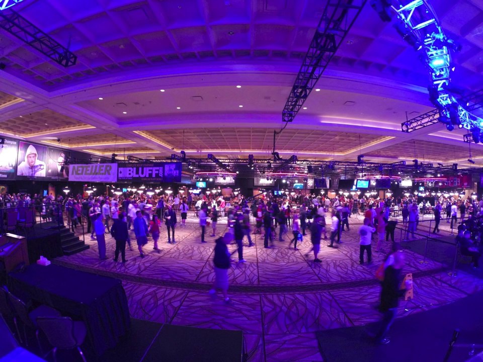 Timelapse break WSOP