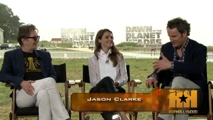 Andy Serkis, Jason Clarke & Gary Oldman Talk "Dawn of the Planet of The Apes"