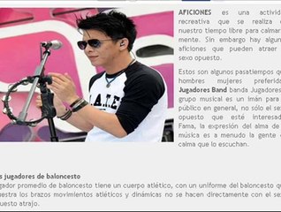 Aficiones hombres que las mujeres preferían