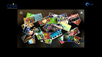 CEVA and eyesight NUI Gesture Recognition demo