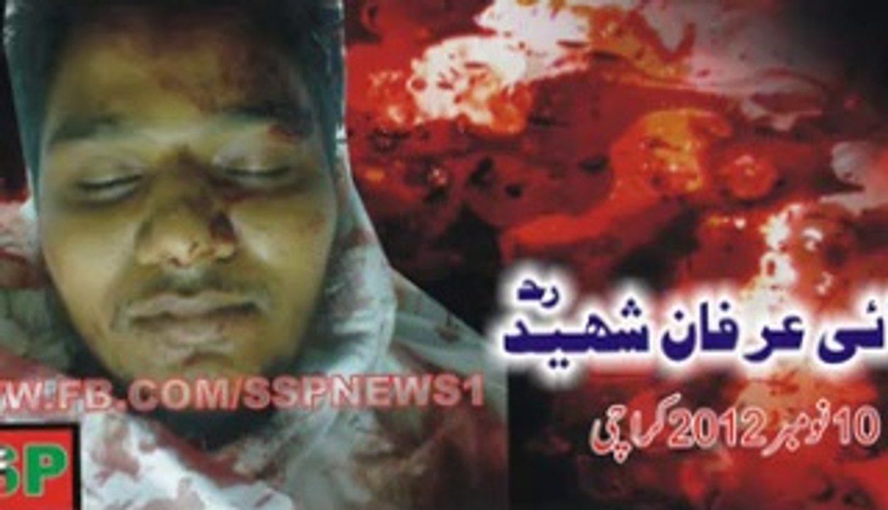Irfan shaheed karachi 10-11-2012