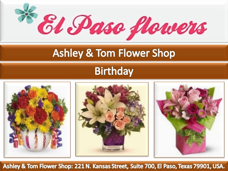 Ashley & Tom Flower Shop 915-236-1412