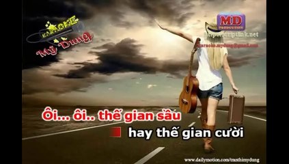 THAY TINH NHU THAY AO (karaoke nhac SEN TRU TINH) my dung