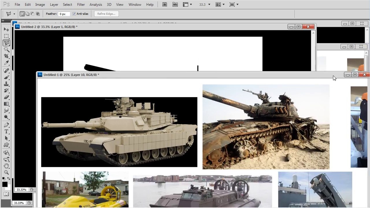 Selecting our design and reference photos