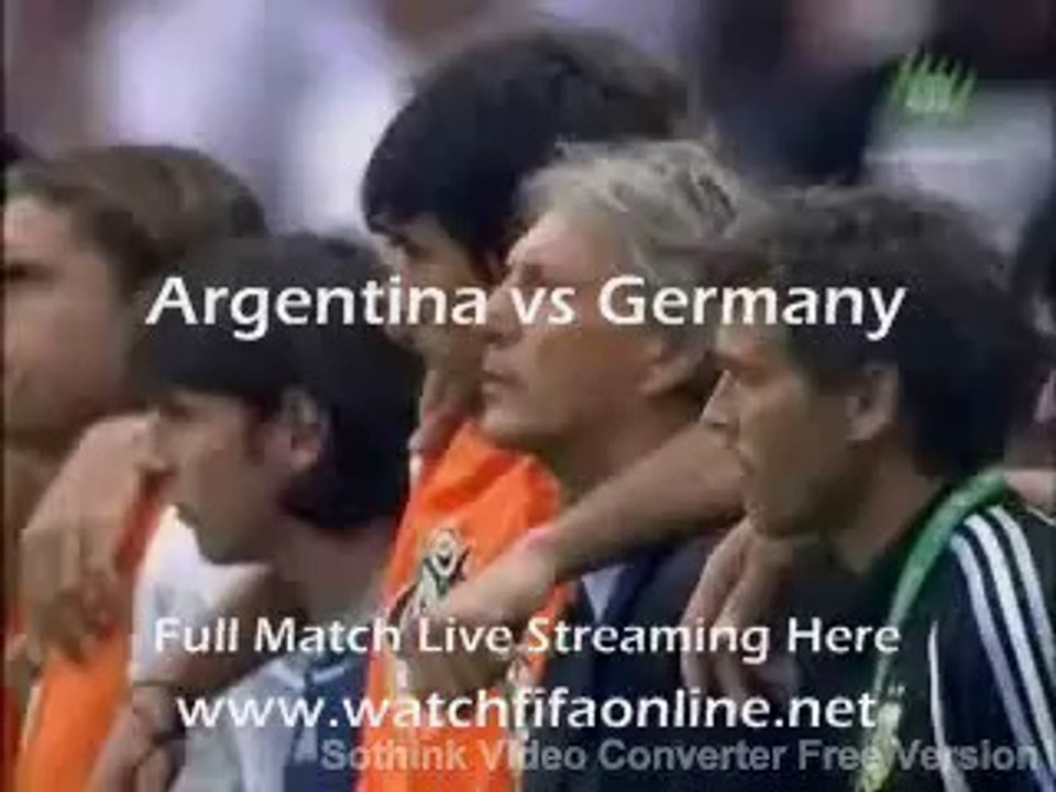 Live Germany vs Argentina Full Match Here